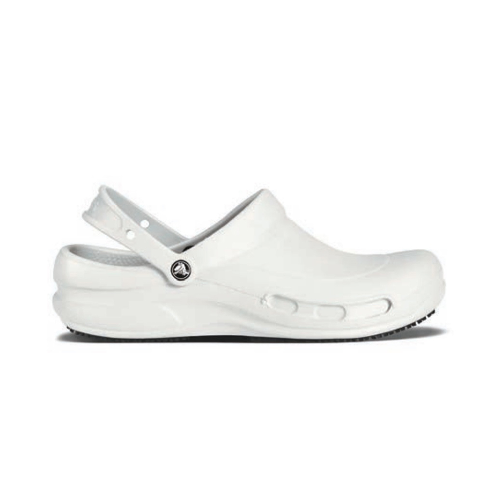white work crocs