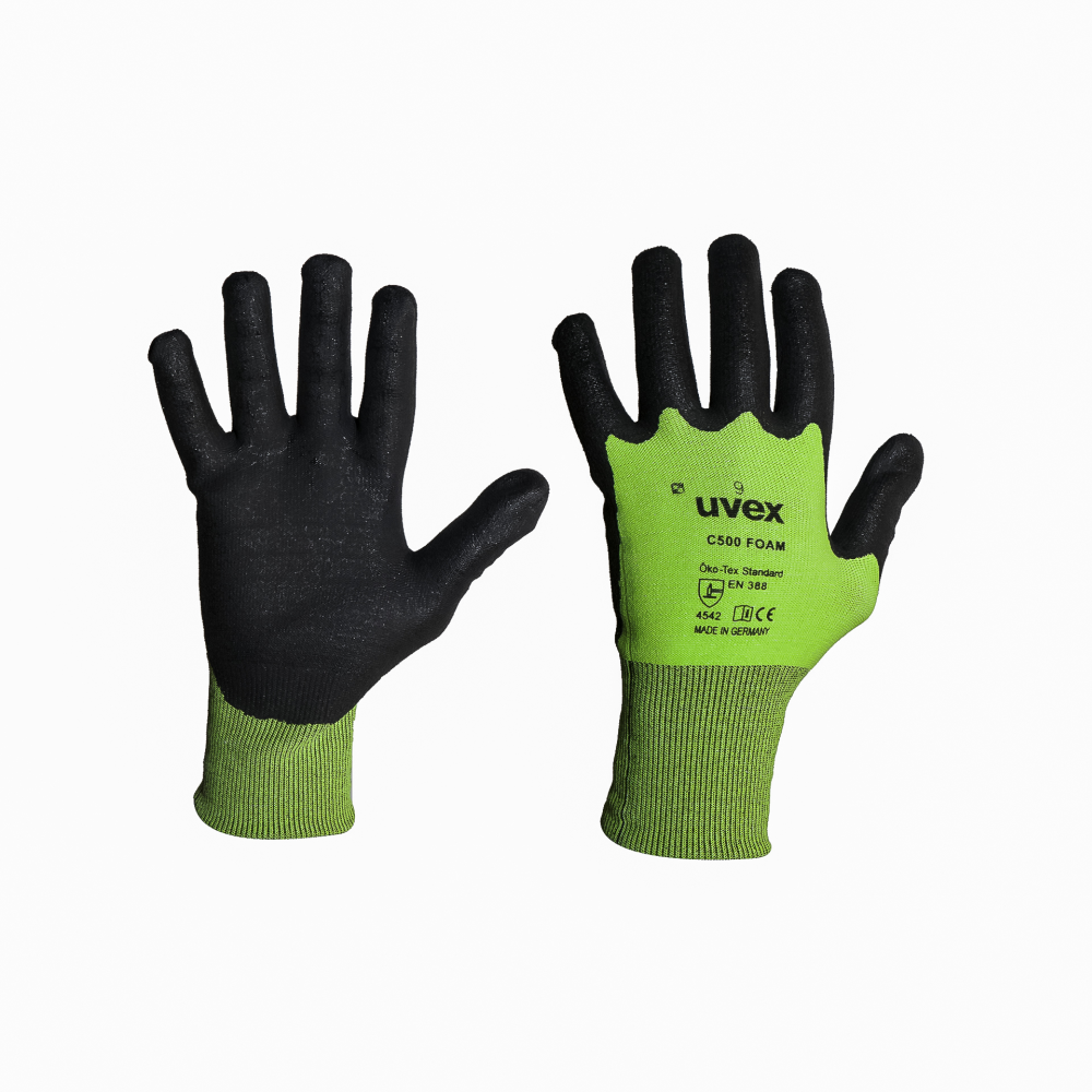 WORK GLOVES VISCOSE UVEX C 500