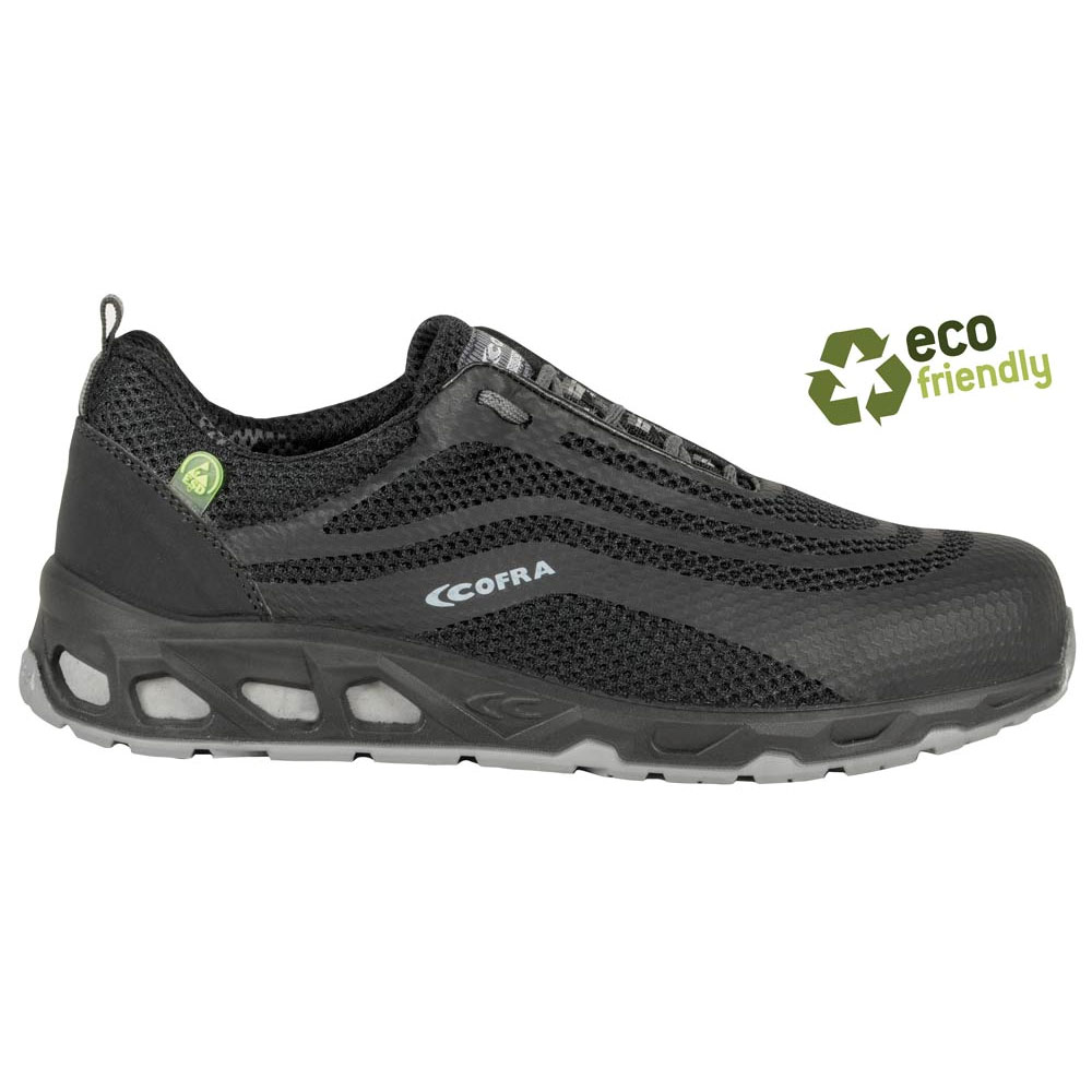 SAFETY WORK SHOES COFRA WATT BLACK