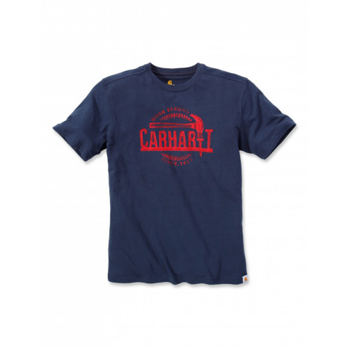 WORK T-SHIRT CARHARTT MADDOCK SHORT SLEEVE GRAPHIC MADE BY HAND